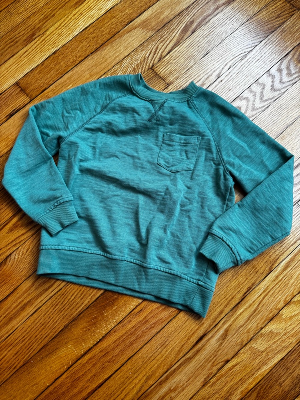 Janie and Jack Kids Green Pullover Sweatshirt